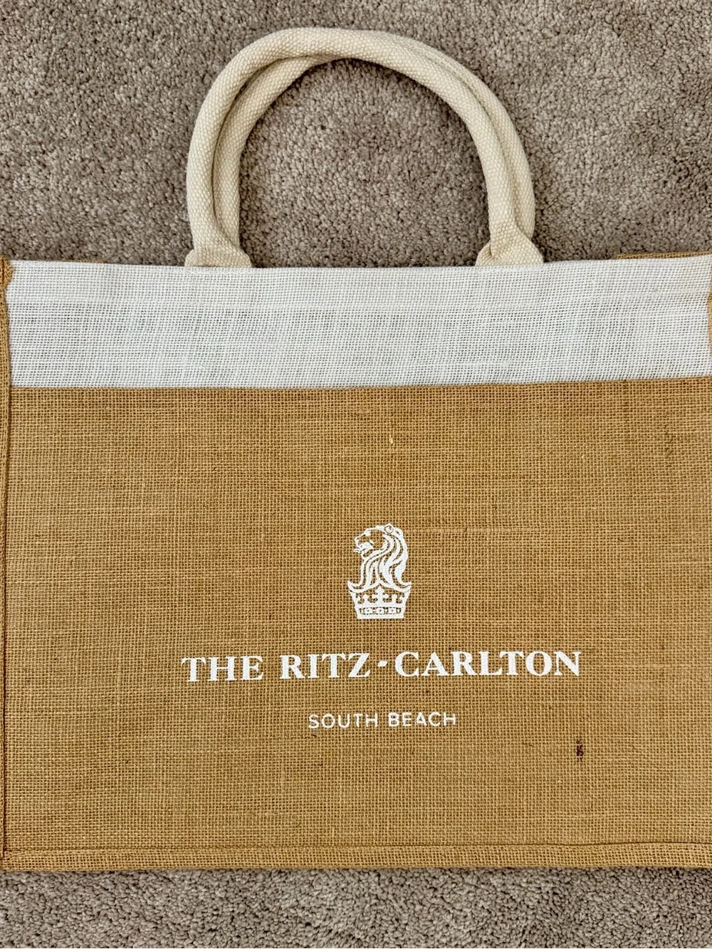 The Ritz Carlton South Beach Tote Bag